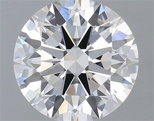 Picture of Lab Grown Diamond 1.25 Carats, Round with Excellent Cut, E Color, VVS2 Clarity and Certified by IGI