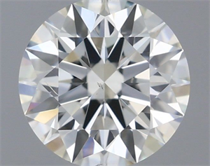 Foto Diamante Natural 0.60 quilates, Redondo , Color K, claridad SI1 y certificado GIA de