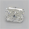 Natural Diamond 1.70 Carats, Radiant with  Cut, J Color, SI2 Clarity and Certified by GIA