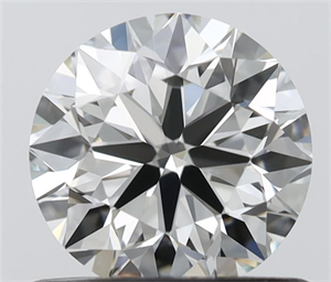 Picture of Natural Diamond 0.70 Carats, Round with Excellent Cut, I Color, IF Clarity and Certified by IGI