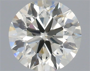 Picture of Natural Diamond 0.50 Carats, Round with Excellent Cut, J Color, SI1 Clarity and Certified by IGI
