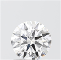 Lab Grown Diamond 1.05 Carats, Round with Ideal Cut, D Color, VS1 Clarity and Certified by IGI