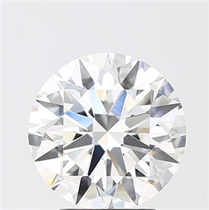Picture of Lab Grown Diamond 3.03 Carats, Round with Ideal Cut, F Color, VS1 Clarity and Certified by IGI
