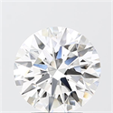 Lab Grown Diamond 3.09 Carats, Round with Ideal Cut, E Color, VVS1 Clarity and Certified by IGI