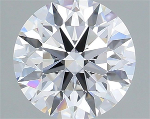 Picture of Lab Grown Diamond 1.03 Carats, Round with Ideal Cut, D Color, VVS1 Clarity and Certified by IGI