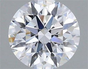 Picture of Lab Grown Diamond 1.06 Carats, Round with Ideal Cut, E Color, IF Clarity and Certified by IGI