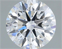 Del inventario de diamantes de laboratorio, 1.01 quilates, Redondo , Color D, claridad VVS2 y certificado IGI
