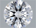 Lab Grown Diamond 1.25 Carats, Round with Excellent Cut, D Color, VS1 Clarity and Certified by IGI