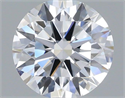 Lab Grown Diamond 1.00 Carats, Round with Ideal Cut, D Color, VVS2 Clarity and Certified by IGI