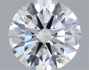 Picture of Lab Grown Diamond 1.00 Carats, Round with Ideal Cut, D Color, VVS2 Clarity and Certified by IGI