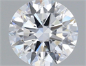 Del inventario de diamantes de laboratorio, 1.06 quilates, Redondo , Color E, claridad VVS2 y certificado IGI