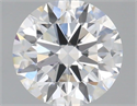 Del inventario de diamantes de laboratorio, 1.10 quilates, Redondo , Color E, claridad VVS2 y certificado IGI