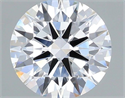 Lab Grown Diamond 1.02 Carats, Round with Ideal Cut, D Color, VVS1 Clarity and Certified by IGI
