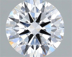 Picture of Lab Grown Diamond 1.02 Carats, Round with Ideal Cut, D Color, VVS1 Clarity and Certified by IGI
