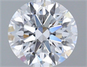 Del inventario de diamantes de laboratorio, 1.00 quilates, Redondo , Color D, claridad VVS2 y certificado IGI