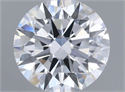 Lab Grown Diamond 1.40 Carats, Round with Excellent Cut, D Color, VS1 Clarity and Certified by IGI