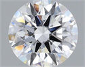 Del inventario de diamantes de laboratorio, 1.06 quilates, Redondo , Color E, claridad VVS2 y certificado IGI