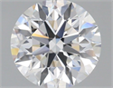 Del inventario de diamantes de laboratorio, 1.10 quilates, Redondo , Color E, claridad VVS2 y certificado IGI