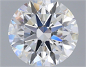 Del inventario de diamantes de laboratorio, 1.09 quilates, Redondo , Color E, claridad VS1 y certificado IGI
