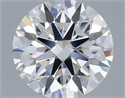 Del inventario de diamantes de laboratorio, 1.07 quilates, Redondo , Color E, claridad VVS2 y certificado IGI