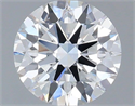 Del inventario de diamantes de laboratorio, 1.10 quilates, Redondo , Color E, claridad VS1 y certificado IGI
