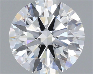 Picture of Lab Grown Diamond 1.08 Carats, Round with Ideal Cut, E Color, VS1 Clarity and Certified by IGI