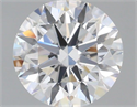 Del inventario de diamantes de laboratorio, 1.10 quilates, Redondo , Color E, claridad VVS2 y certificado IGI