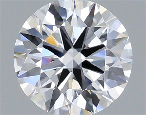 Picture of Lab Grown Diamond 1.02 Carats, Round with Ideal Cut, D Color, VVS1 Clarity and Certified by IGI