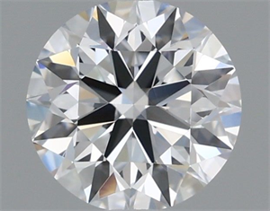 Picture of Lab Grown Diamond 1.03 Carats, Round with Excellent Cut, E Color, VVS1 Clarity and Certified by IGI
