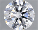 Lab Grown Diamond 1.01 Carats, Round with Ideal Cut, E Color, VVS1 Clarity and Certified by IGI
