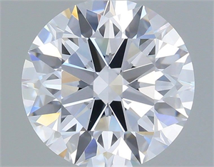 Picture of Lab Grown Diamond 1.10 Carats, Round with Ideal Cut, D Color, VS1 Clarity and Certified by IGI