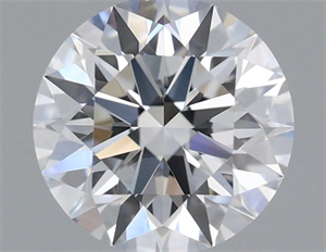 Picture of Lab Grown Diamond 1.01 Carats, Round with Ideal Cut, E Color, VVS1 Clarity and Certified by IGI