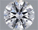 Del inventario de diamantes de laboratorio, 1.07 quilates, Redondo , Color E, claridad VVS1 y certificado IGI