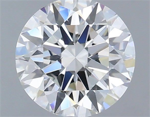 Picture of Lab Grown Diamond 1.03 Carats, Round with Ideal Cut, F Color, VVS2 Clarity and Certified by IGI