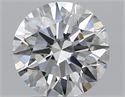 Natural Diamond 2.01 Carats, Round with Excellent Cut, H Color, IF Clarity and Certified by GIA