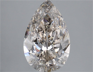 Picture of Natural Diamond 2.03 Carats, Pear with  Cut, J Color, SI2 Clarity and Certified by IGI
