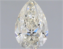 Natural Diamond 1.20 Carats, Pear with  Cut, H Color, VVS1 Clarity and Certified by IGI