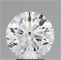 Natural Diamond 3.57 Carats, Round with Excellent Cut, E Color, VS1 Clarity and Certified by GIA