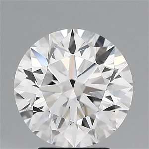 Picture of Natural Diamond 3.57 Carats, Round with Excellent Cut, E Color, VS1 Clarity and Certified by GIA