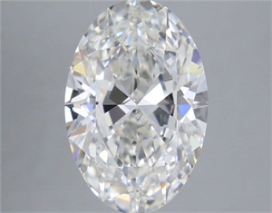 Foto Diamante Natural 3.00 quilates, Ovalado , Color H, claridad VVS2 y certificado GIA de
