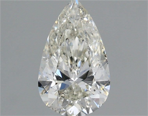 Picture of Natural Diamond 1.01 Carats, Pear with  Cut, H Color, SI2 Clarity and Certified by IGI