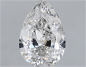 Natural Diamond 1.01 Carats, Pear with  Cut, F Color, SI2 Clarity and Certified by IGI
