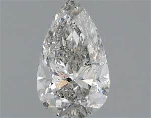 Picture of Natural Diamond 1.00 Carats, Pear with  Cut, G Color, SI2 Clarity and Certified by IGI
