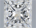 Natural Diamond 0.72 Carats, Princess with  Cut, G Color, VVS1 Clarity and Certified by IGI