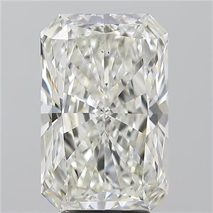 Picture of Natural Diamond 5.06 Carats, Radiant with  Cut, I Color, VS2 Clarity and Certified by GIA