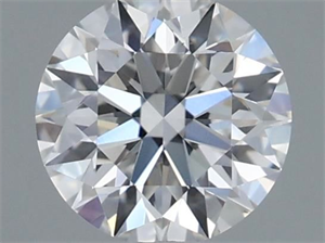 Foto Diamante Natural 0.70 quilates, Redondo , Color E, claridad VS2 y certificado GIA de