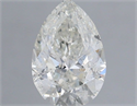 Diamante Natural 1.00 quilates, De pera , Color H, claridad SI2 y certificado IGI