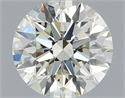 Diamante Natural 0.80 quilates, Redondo , Color K, claridad VS2 y certificado IGI