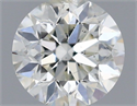Natural Diamond 0.49 Carats, Round with Very Good Cut, I Color, SI2 Clarity and Certified by IGI