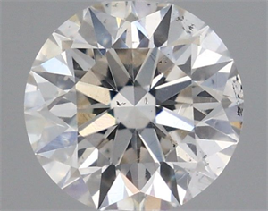 Foto Diamante Natural 0.63 quilates, Redondo , Color I, claridad SI1 y certificado GIA de